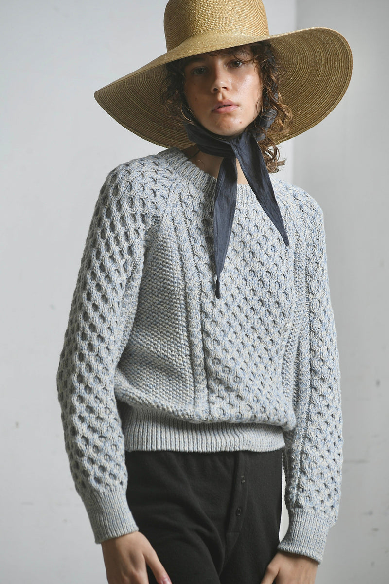 ☆ARCHI☆ ARAN HAND KNIT P/O New Arrivals Aran Hand Knit P/o ペルーの職人が手編みしたコットン