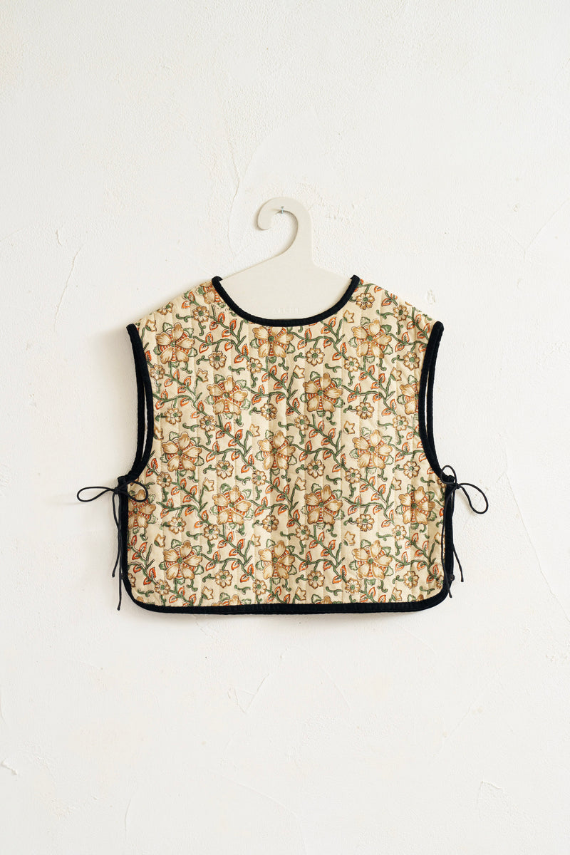 archiアーキ BLOCK PRINT QUILTED VEST Block Print Quilted Vest – ARCHI GIBBOUS