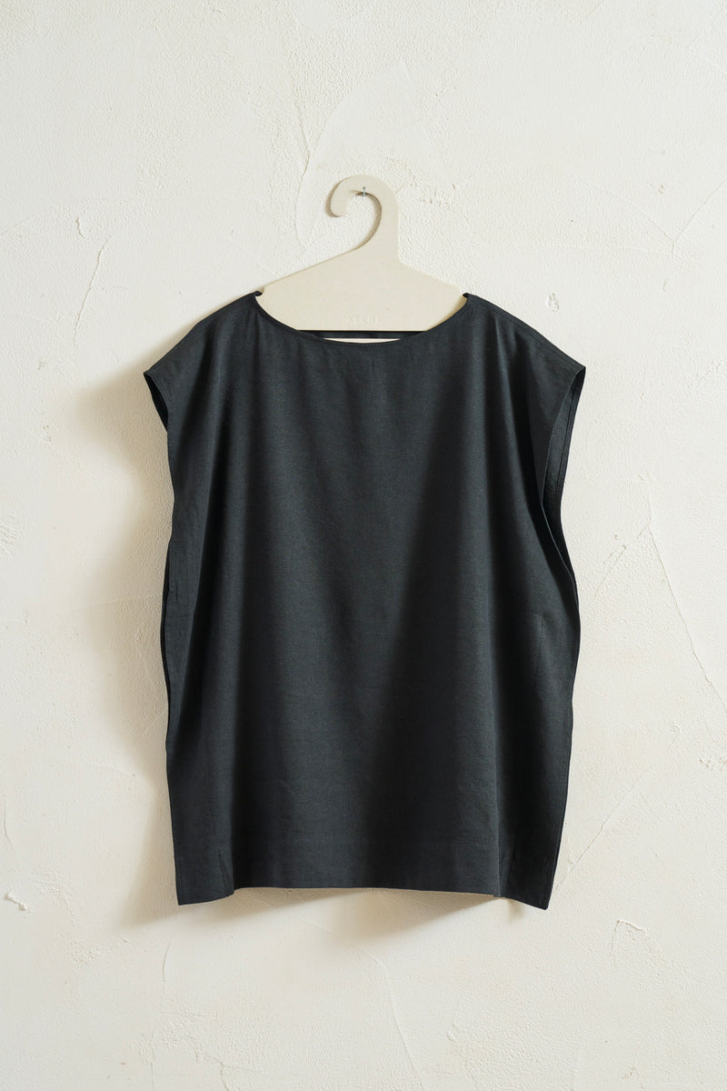 トップス archi Linen no-sleeve square top LINEN NO-SLEEVE SQUARE TOP (AS22-B2) | archi / カットソー
