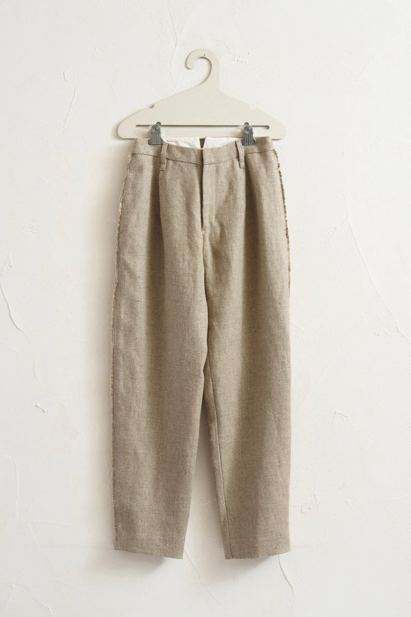 Heavy Linen Pants – ARCHI GIBBOUS