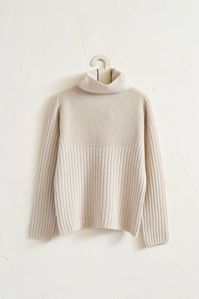 
                  
                    Wool Hoody Knit Pullover
                  
                