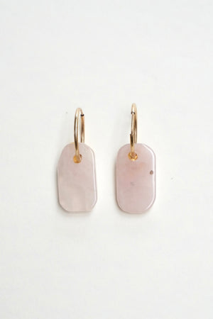 
                  
                    Takara Sol Earrings - Agate and Gold Plated Ⅲ
                  
                