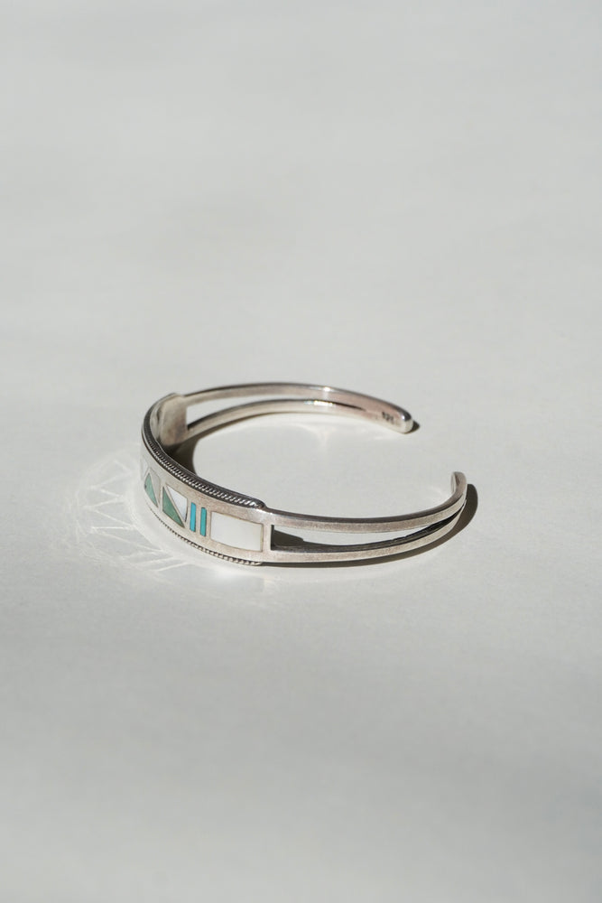 
                  
                    Navajo Vintage Silver Bangle - F
                  
                