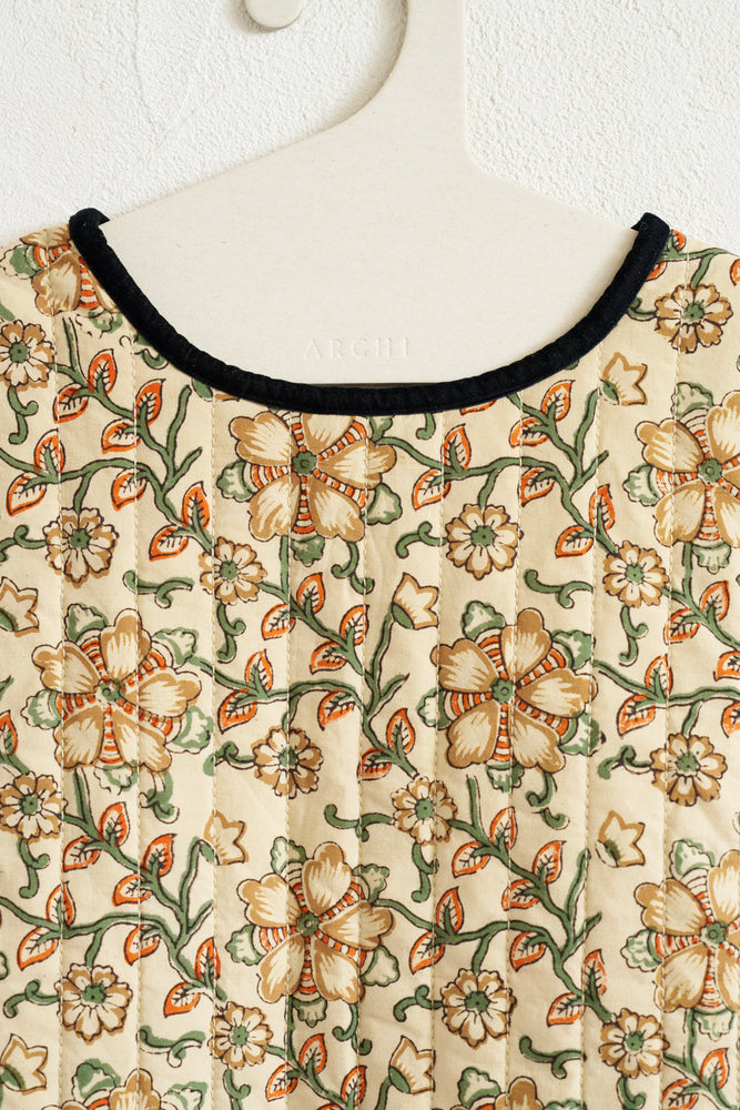 
                  
                    Block Print Quilted Vest
                  
                