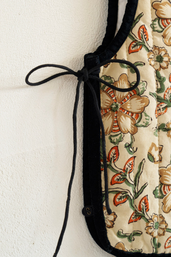 
                  
                    Block Print Quilted Vest
                  
                