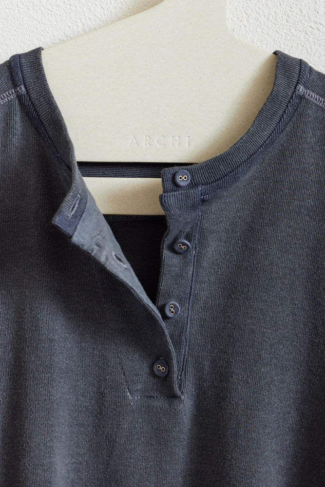 
                  
                    Rib Cut Henley / Dye
                  
                