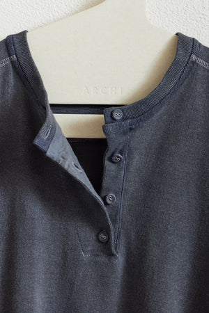 
                  
                    Rib Cut Henley / Dye
                  
                