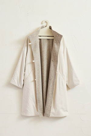 
                  
                    Mix Wool Reversible Coat
                  
                