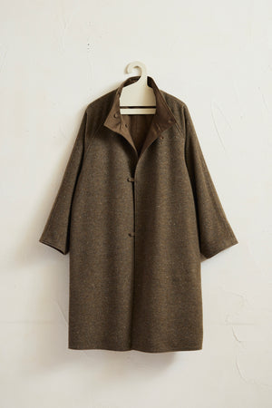 
                  
                    Mix Wool Reversible Coat
                  
                