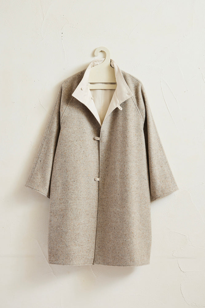 
                  
                    Mix Wool Reversible Coat
                  
                