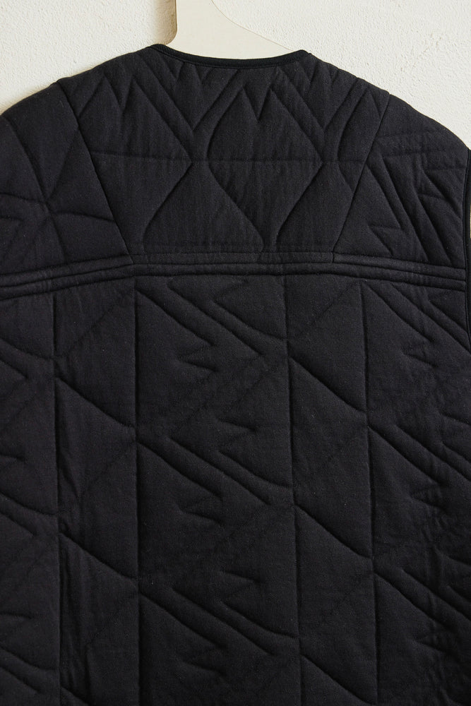 
                  
                    Quilt Jaquard Long Vest
                  
                