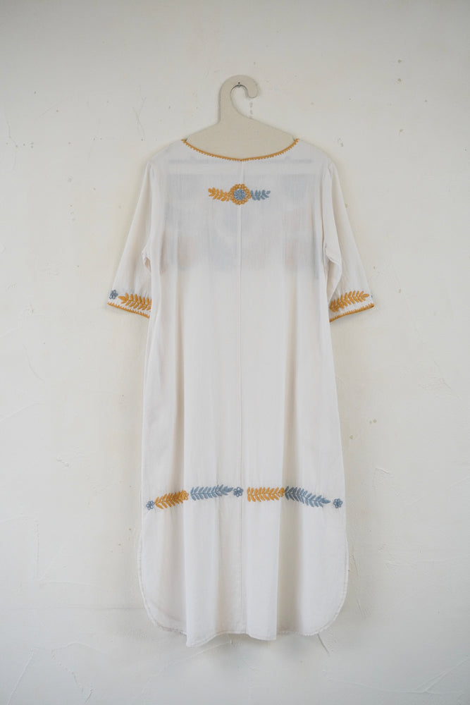 
                  
                    Huipil Embroidered Dress - Frower
                  
                