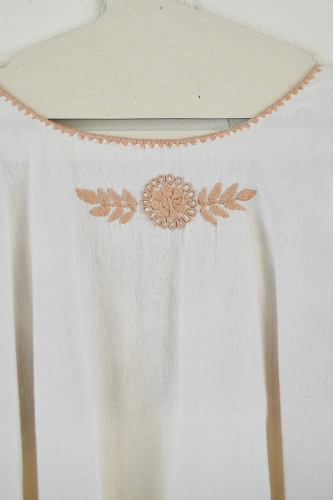 
                  
                    Huipil Embroidered Tops - Frower
                  
                