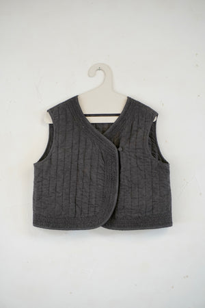
                  
                    Quilted Vest – Charcoal Dyed
                  
                