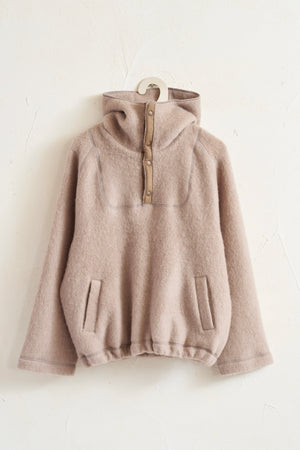 
                  
                    Wool Shaggy Hoodie
                  
                