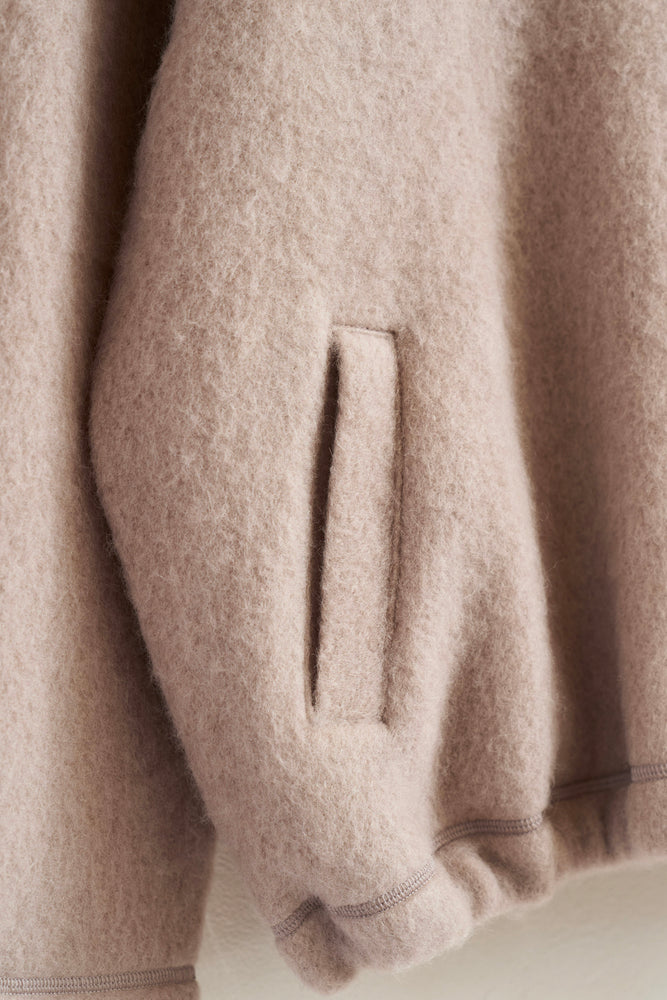 
                  
                    Wool Shaggy Hoodie
                  
                