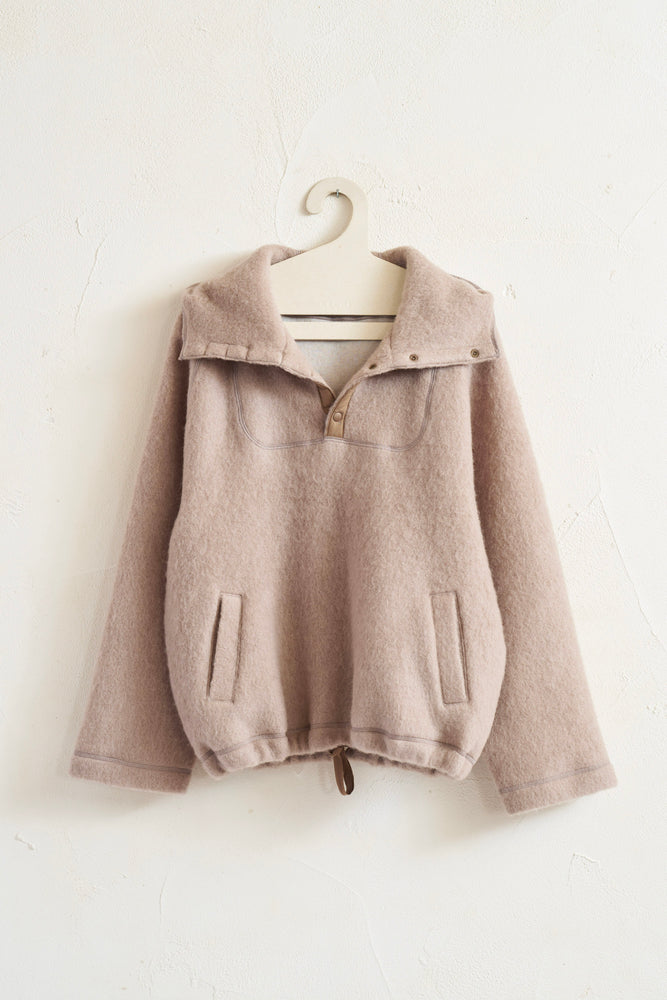 
                  
                    Wool Shaggy Hoodie
                  
                