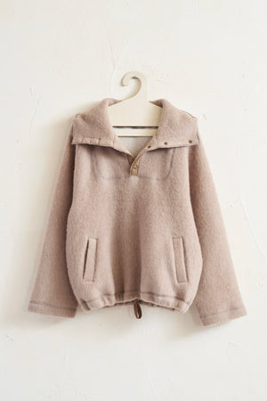 
                  
                    Wool Shaggy Hoodie
                  
                