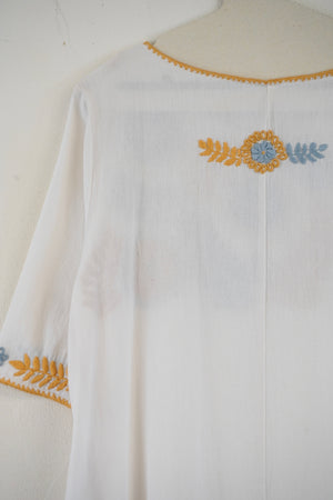 
                  
                    Huipil Embroidered Dress - Frower
                  
                