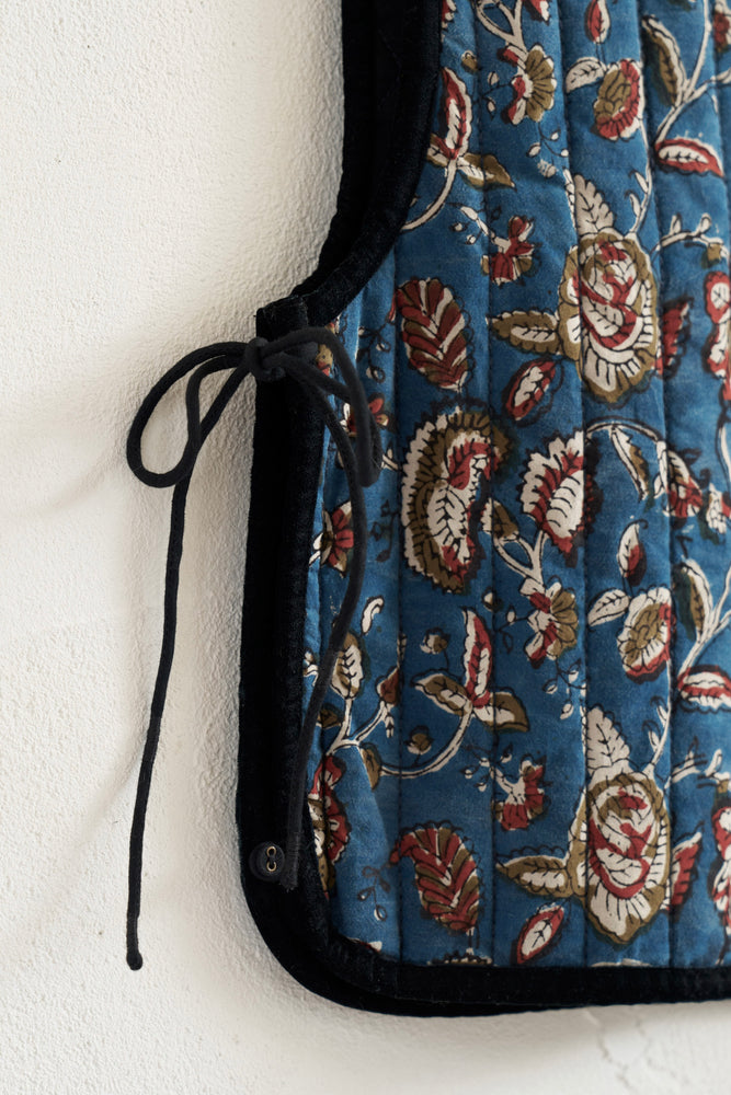 
                  
                    Block Print Quilted Vest
                  
                