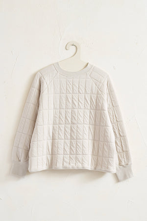 
                  
                    Quilt Jacquard Pullover
                  
                
