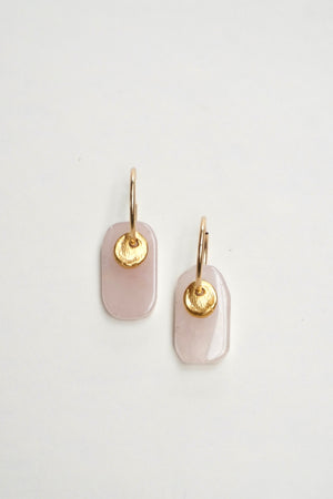 
                  
                    Takara Sol Earrings - Agate and Gold Plated Ⅲ
                  
                