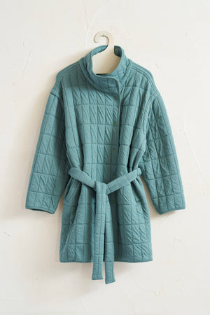 
                  
                    Quilt Jacquard Coat
                  
                