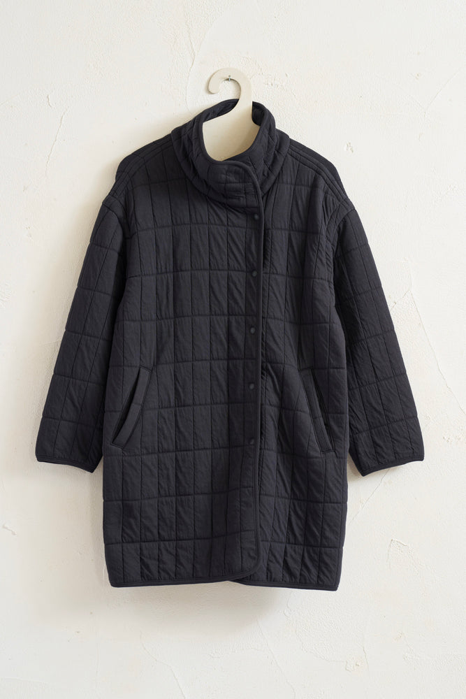 
                  
                    Quilt Jacquard Coat
                  
                