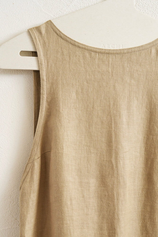 Linen Twill One Piece – ARCHI GIBBOUS
