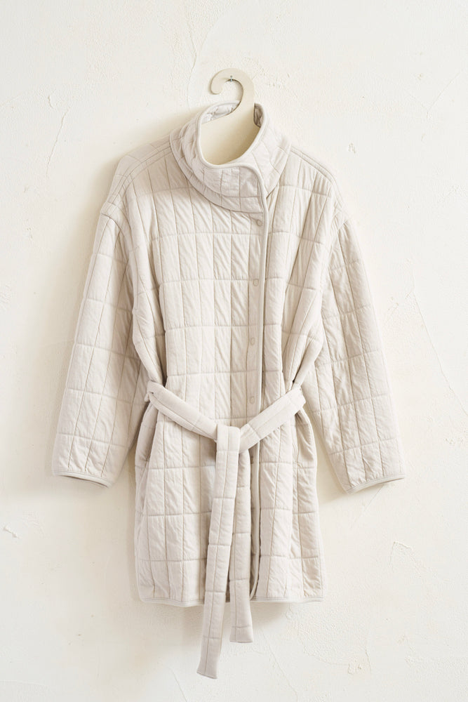 
                  
                    Quilt Jacquard Coat
                  
                