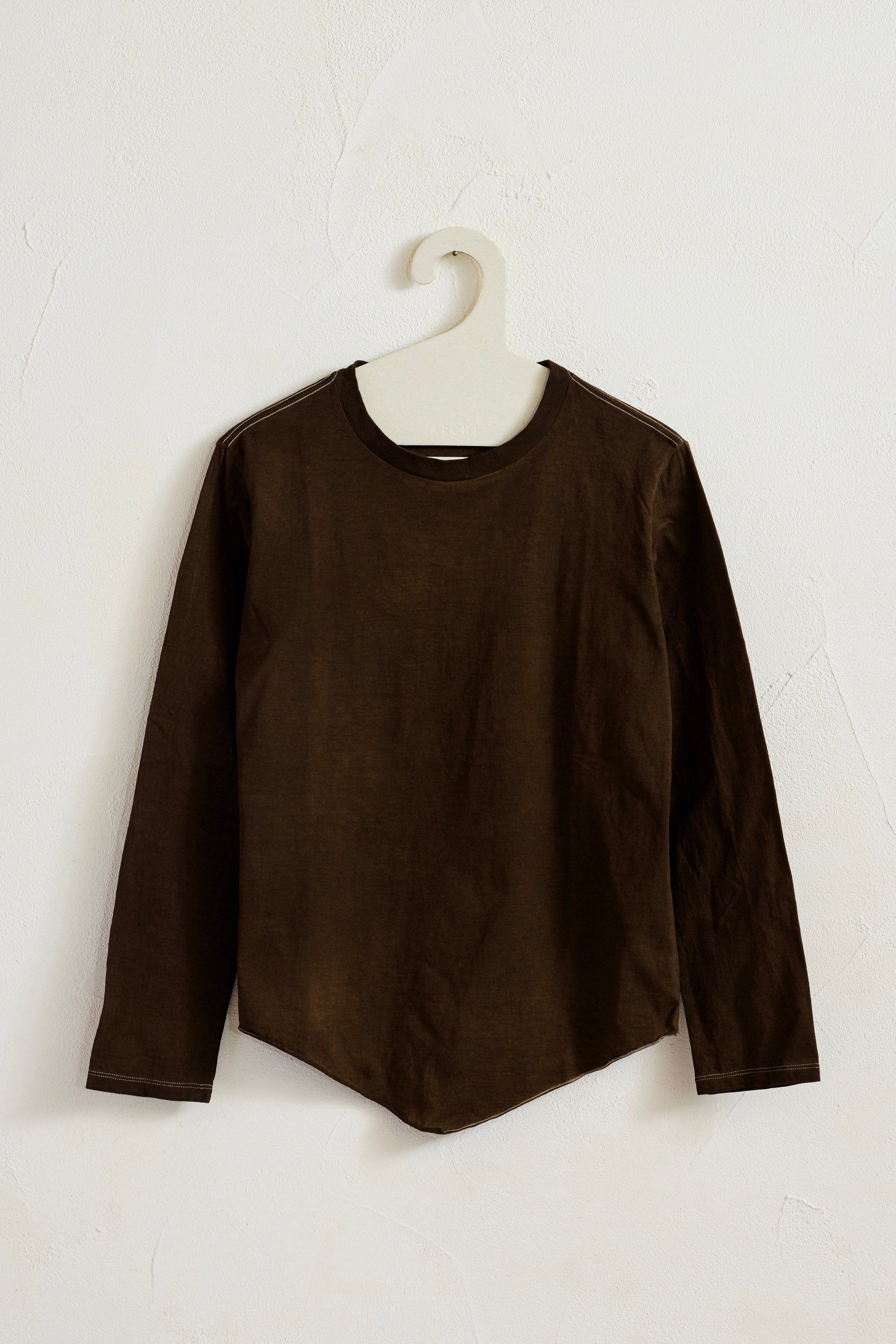 Plant Dyeing Long Sleeve Tee – ARCHI GIBBOUS 