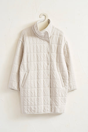 
                  
                    Quilt Jacquard Coat
                  
                