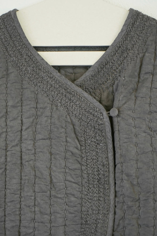 
                  
                    Quilted Vest – Charcoal Dyed
                  
                