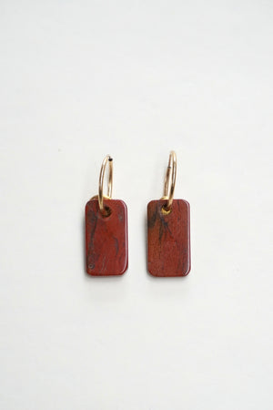 
                  
                    Takara Sol Earrings - Agate and Gold Plated Ⅰ
                  
                