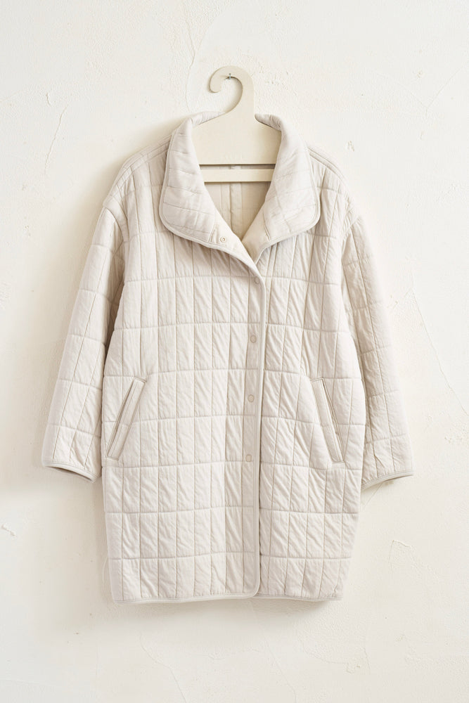 
                  
                    Quilt Jacquard Coat
                  
                