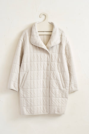 
                  
                    Quilt Jacquard Coat
                  
                