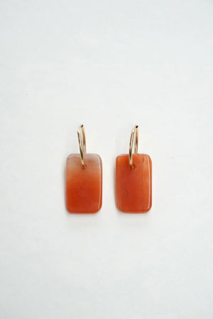 
                  
                    Takara Sol Earrings - Agate and Gold Plated Ⅱ
                  
                