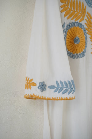 
                  
                    Huipil Embroidered Dress - Frower
                  
                