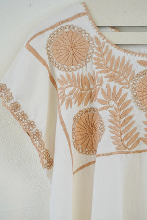 
                  
                    Huipil Embroidered Tops - Frower
                  
                