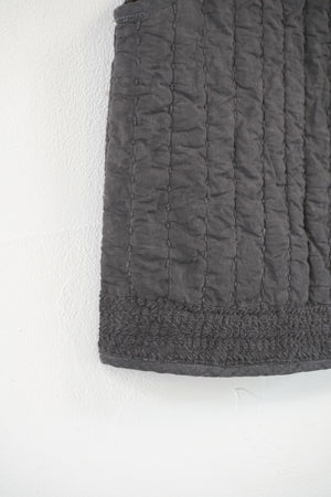 
                  
                    Quilted Vest – Charcoal Dyed
                  
                