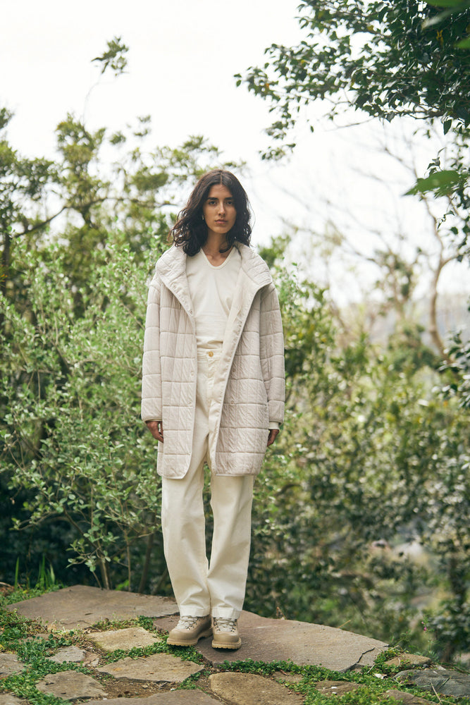
                  
                    Quilt Jacquard Coat
                  
                