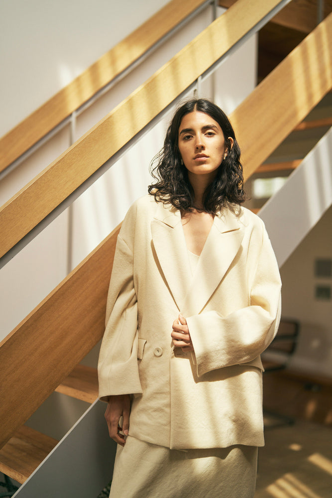 
                  
                    Dry Wool Tailor Jacket
                  
                