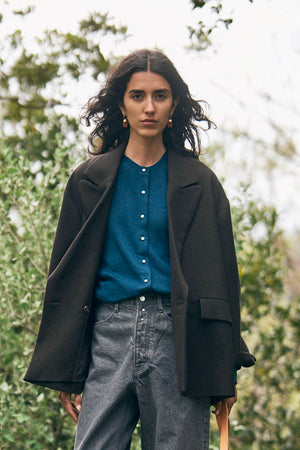 
                  
                    Washable Wool Cardigan Top
                  
                
